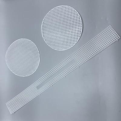 1Pcs Bag Making Diy Handcraft Bags Weaving Material Latch Hook Bags Made Plastic Grid Hook Plastic Weaving Mesh Cloth