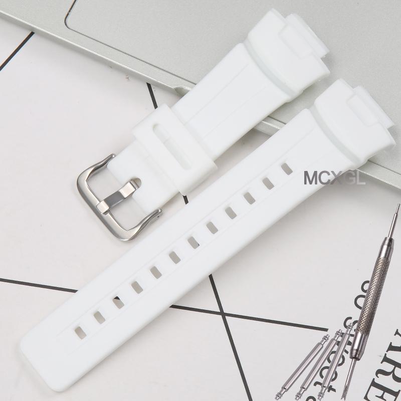Herren Resin Uhrenarmband Kompatibel für Casio G-100 g101 200 GW-2310 2110 g2300 Damen Gummi Armband Uhrenzubehör