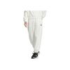 Adidas Pintuck French Terry Casual Tapered Comfortable Fashion Knitted Sports Pants Unisex Pants Han-Jade-White JM9120