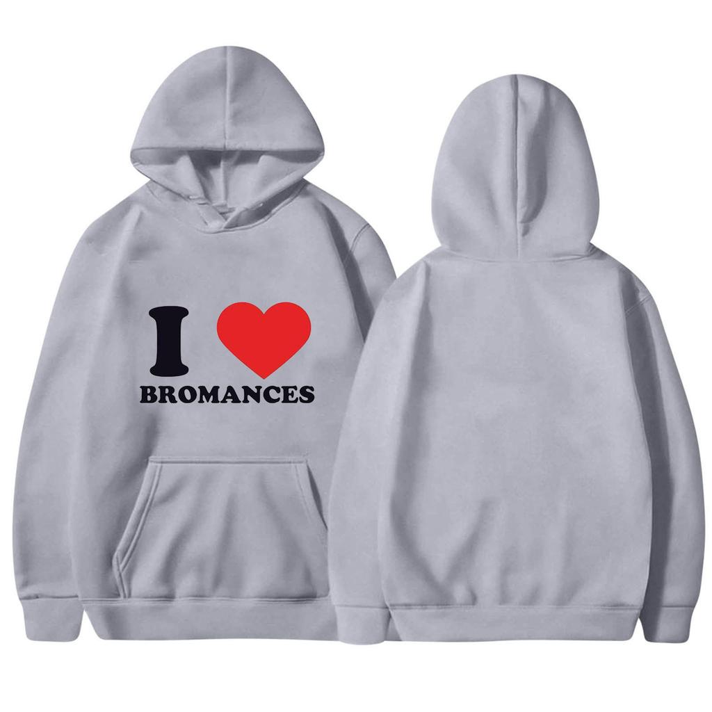 I LOVE MY GIRLFRIEND I Love My Boyfriend Love Casual Loose Pullover Hooded Sweater