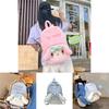 Mochila de Peluche Cinnamoroll con Cierre de Cremallera Para Uso Diario y Almacenamiento a la Moda