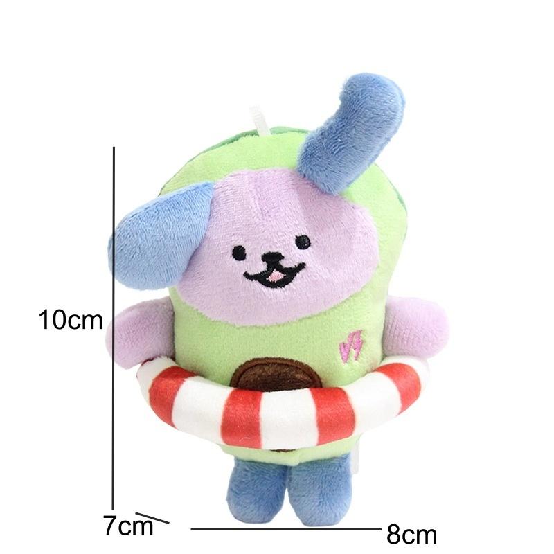 Thai Gmmtv Star Pondphuwin Series Plush Doll Pendant Juniormark Jimmysea Cute Anime Cotton Doll Kawaii Bags Keychain Accessories
