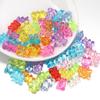 50pcs Colorful Bear Acrylic Beads Cute Transparent Gummy Bear Series Bead For Jewelry Making DIY Bracelet Earring Christmas Gift