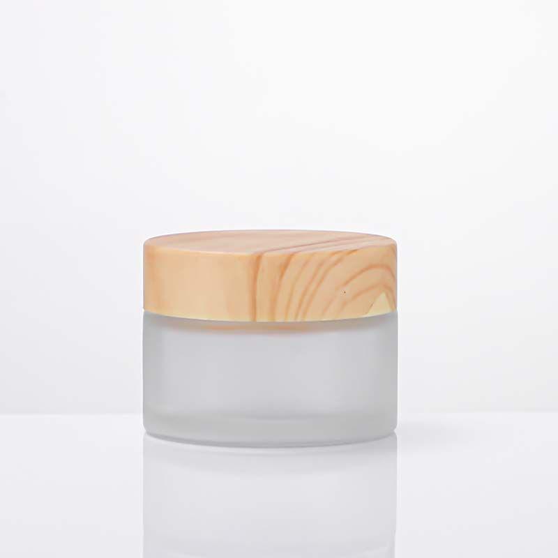 Kosmetikgläser aus Milchglas: 5g Maske, 30g Creme, 10g Augencreme Probeflaschen