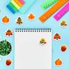 Ceiba Tree 60Pcs Thanksgiving Mini Erasers for Kids Bulk Turkey Maple Leaf Pumpkin Acorn Pencil Erasers Stationery for Student Classroom Prizes
