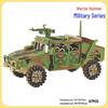 Handmade 3D Wooden Military Tank Model Puzzle for Children