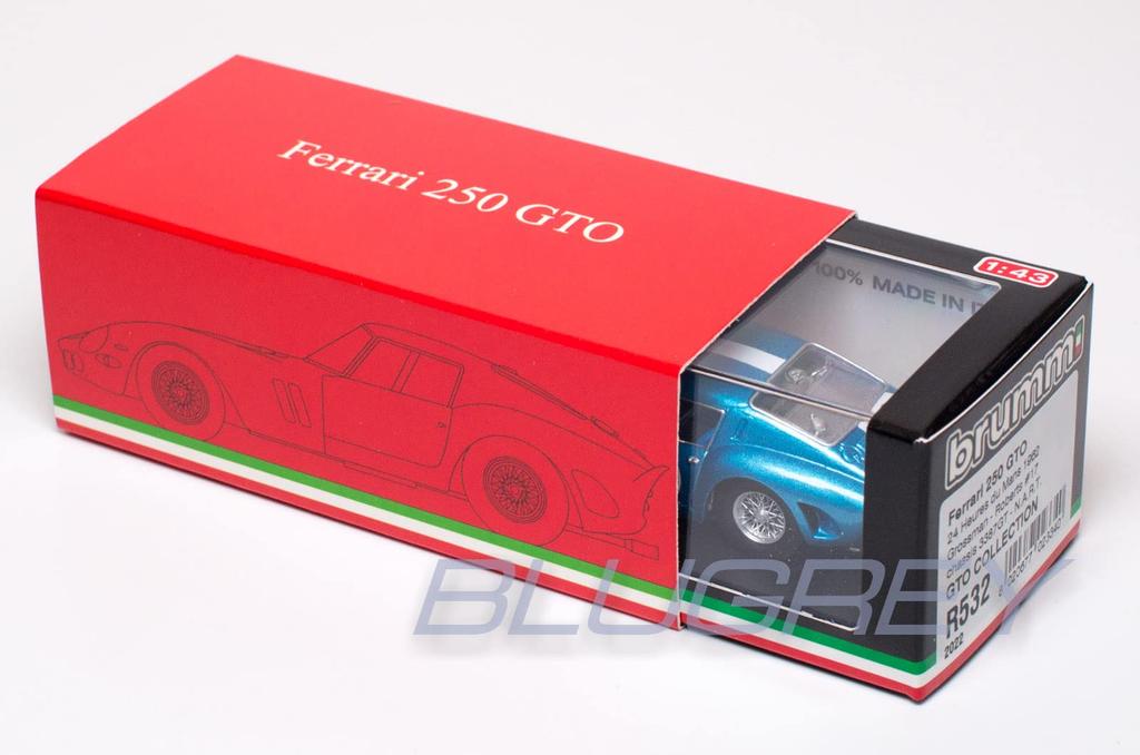 BRUMM Ferrari 250 GTO Le Mans 24H 1962 BRUMM FERRARI 250 GTO 24H LE MANS 1962 1/43 N.A.R.T [Item]