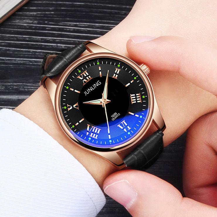 

Customized ultra-thin luminous watch male student Korean version simple and fashionable men s watch couple watch male spot