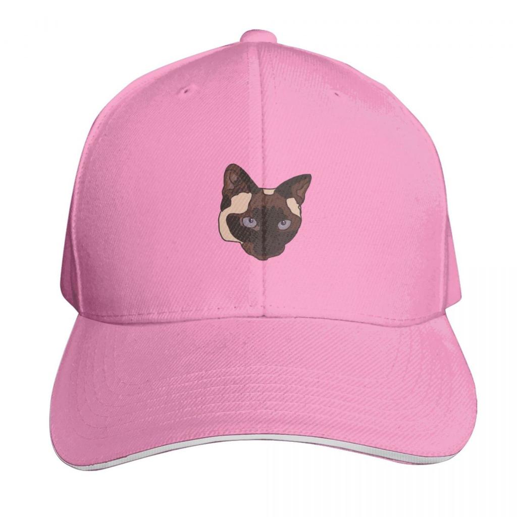 Siamese Cat Pippa Cartoon Baseball Cap Party Hat Uv Protection Solar Hat Beach Hat Unisex Elegant Womens Hats Unisexs