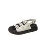 Thick-soled Buckle with Cool Slippers To Wear Outside Summer New Roman Sandals Sports and Leisure Beach Versatile Slippers