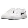 Nike Air Force 1 Low 'Doodle Swoosh - White Black' GS DM3177-100