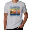 Vintage MOUNTAIN BIKING I Like Beer & Mountain Bikes and Maybe 3 People T-Shirt Sublime T Shirts for Men Graphic