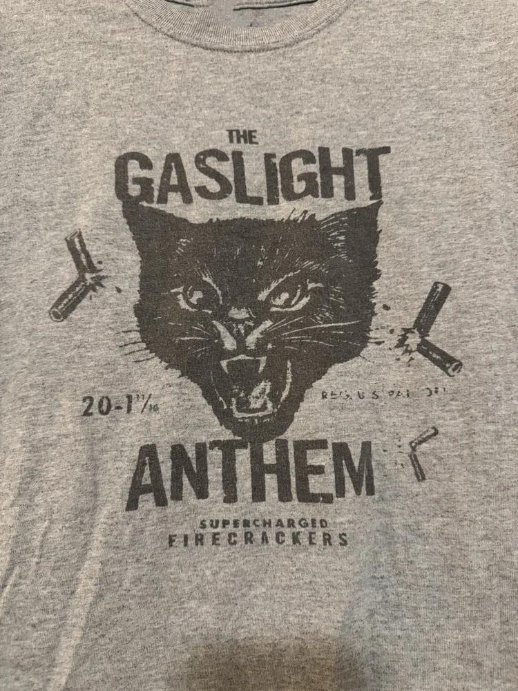 The Gaslight Anthem Cat Firecrackers Classic Cotton T-shirt All Sizes M