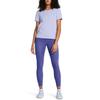Under Armour Ua Meridian Solid Color Soft Breathable Comfortable Short Sleeve T-Shirt Women T-Shirts Light-Blue Purple 1379155-539