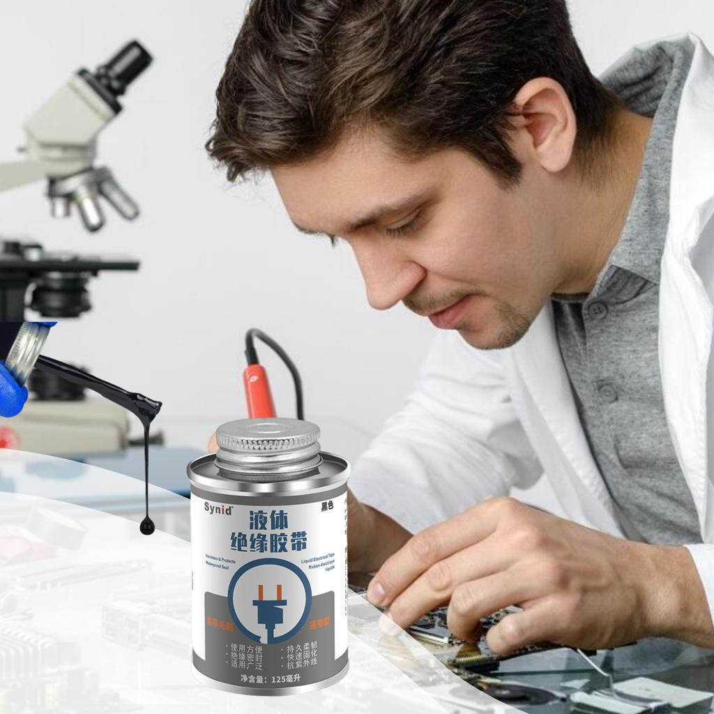 Liquid Insulation Glue Tape Waterproof Liquid Insulation Electrical Tape Liquid Insulating Coat Tape for Wires Cables