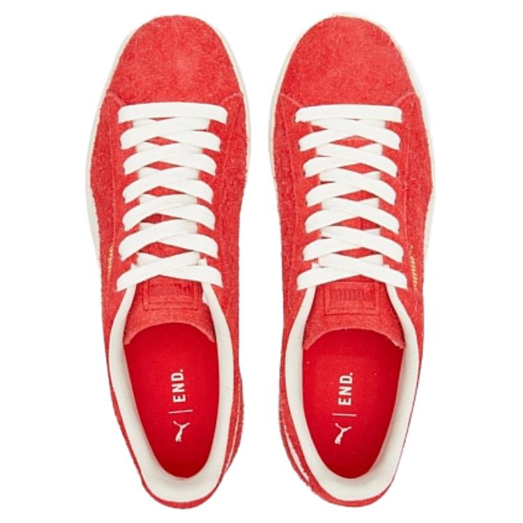 Puma END. X Clyde OG 50th Anniversary - Red Men Sneakers For-All-Time-Red Frosted-Ivory 392302-02