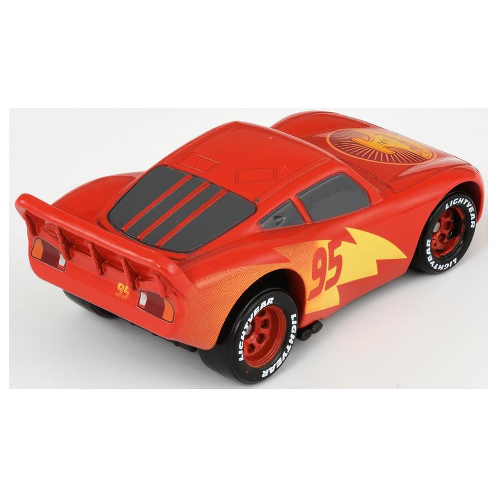 TAKARA TOMY Disney Cars Tomica Lightning McQueen Trip Miniature Car Toy for Ages 3 and Up C-34 (Road Type)