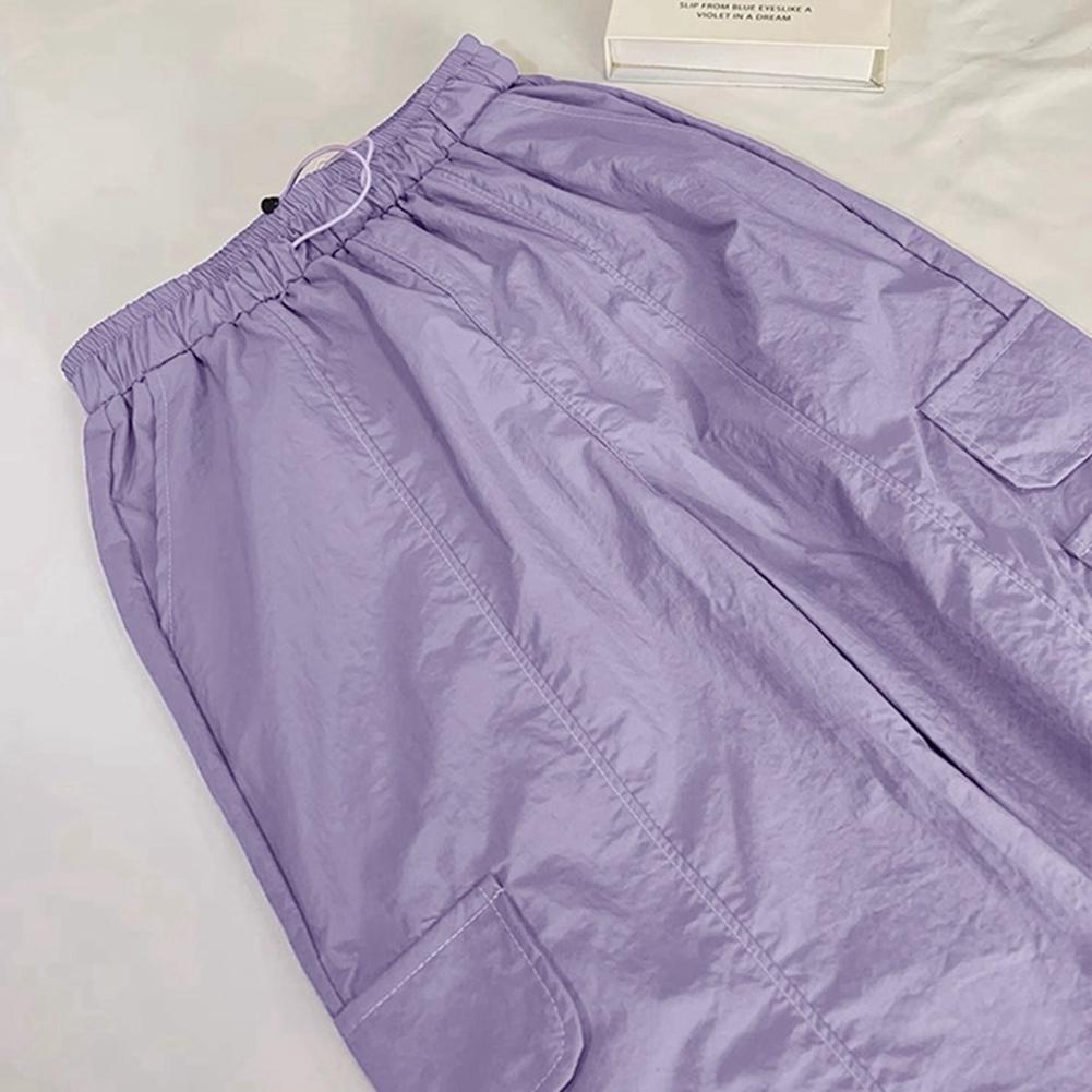 6-16 Years Kids Girls Loose Drawstring-cuffed Pants Fitness Pants