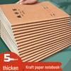 Quaderno Spesso 16K per Studenti con Copertina in Kraft per Scuole Superiori e Medie