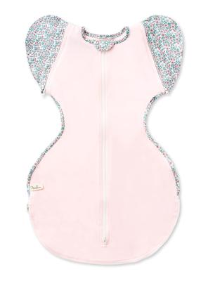 Sleeping Sleeping Certified by the International Hip Dysplasia Floral [Neclumi] Swaddle, Swaddle, Association, Pattern/Pink (M)