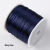 New Small 7# Chinese Knot Rope: Taiwan Silk Red Thread for Weaving Waist Chain