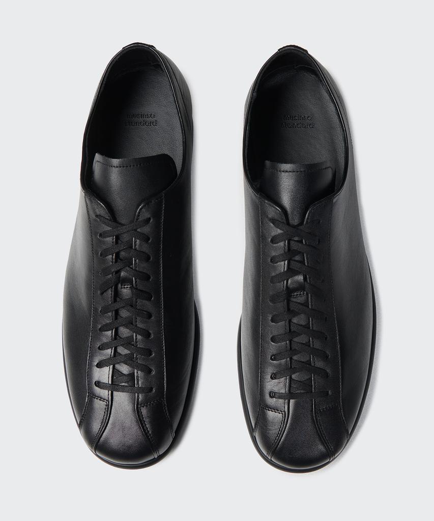 Musinsa Standard Retro Boxing Derby Shoes [Black]