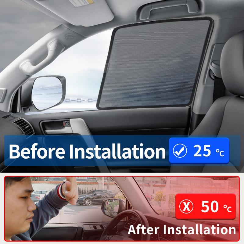 

Для Toyota Land Cruiser Prado 150 LC150 FJ150 2010-2023 тюнинг, аксессуары для украшения интерьера, оконный экран, вентиляционный козырек на окна