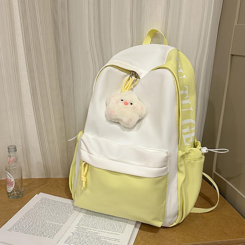 Girl Backpack With Nylon Material And Breathable Design For Daily Use