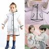 Capa de Chuva Infantil Impermeável Poncho de Chuva Transparente Crianças jardim de infância escola Estudante Roupa de Chuva Poncho Protetor Coberturas
