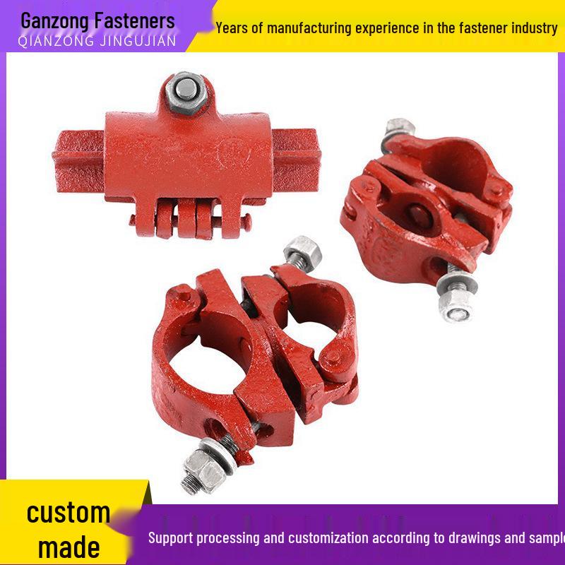Malleable Iron Scaffolding Swivel Cross & Right Angle Buckle for Steel Pipes
