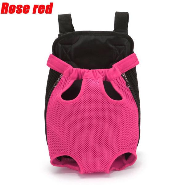 6 Color Pet Carrier Backpack Adjustable Pet Front Cat Dog Carrier Travel Bag Legs Out Products Breathable Mesh Shoulder Backpack