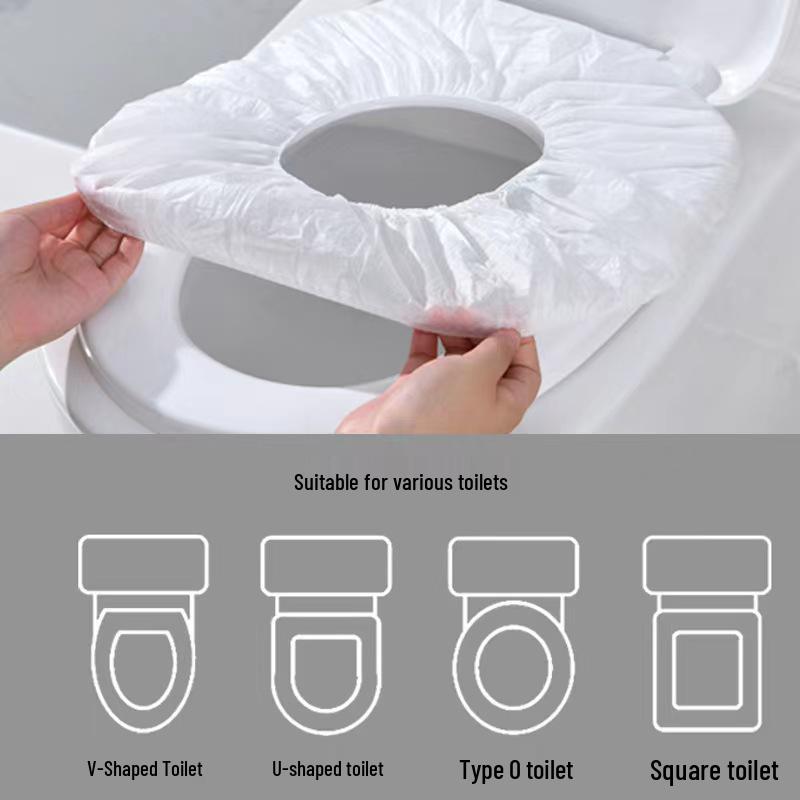 Waterproof Non-woven Individually Wrapped Disposable Toilet Seat Cover Pad