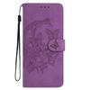 For Honor X8c 4G/X8b 4G Case Butterfly Flower Imprinted PU Leather Wallet Stand Phone Cover