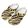 White Printed EVA Summer Clogs for Women Men Quick Dry Lightweight Slip On Casual Shoes Soft Sole Sandals Soft Daily Wear