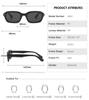 Fashionable Women's UV400 Sunglasses Small Oval Frame Casual Eyewear for Ladies and Men Gafas De Sol
