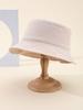 Women's Retro Autumn Winter Hats Corduroy Bucket Hat Outdoor Casual Style With Sunshade For Cold Weather New Foldable New