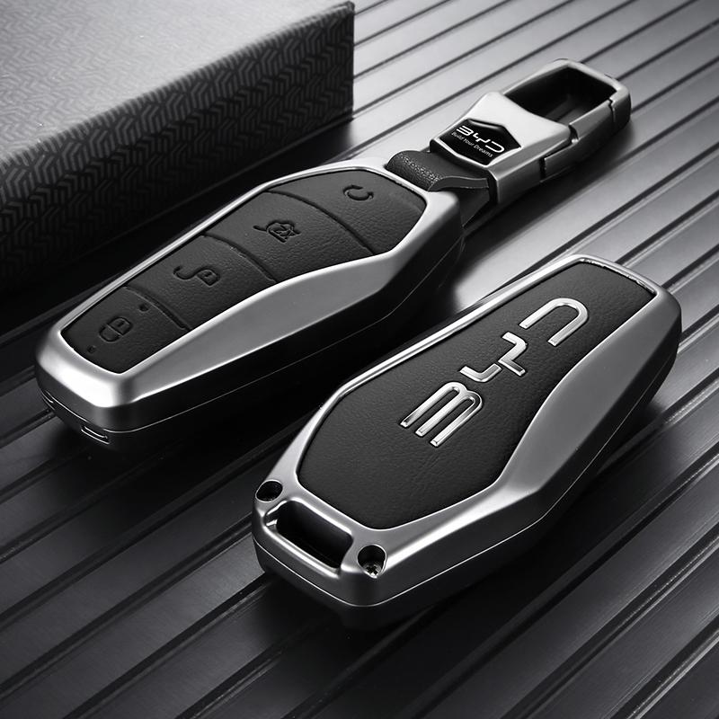 Car Key Case For Byd Qin Plus Ev Car Key Case Song Pro Dmi Tang Seal Dolphin Han Ev And Yuan Plus Car Accessories Interior Shell