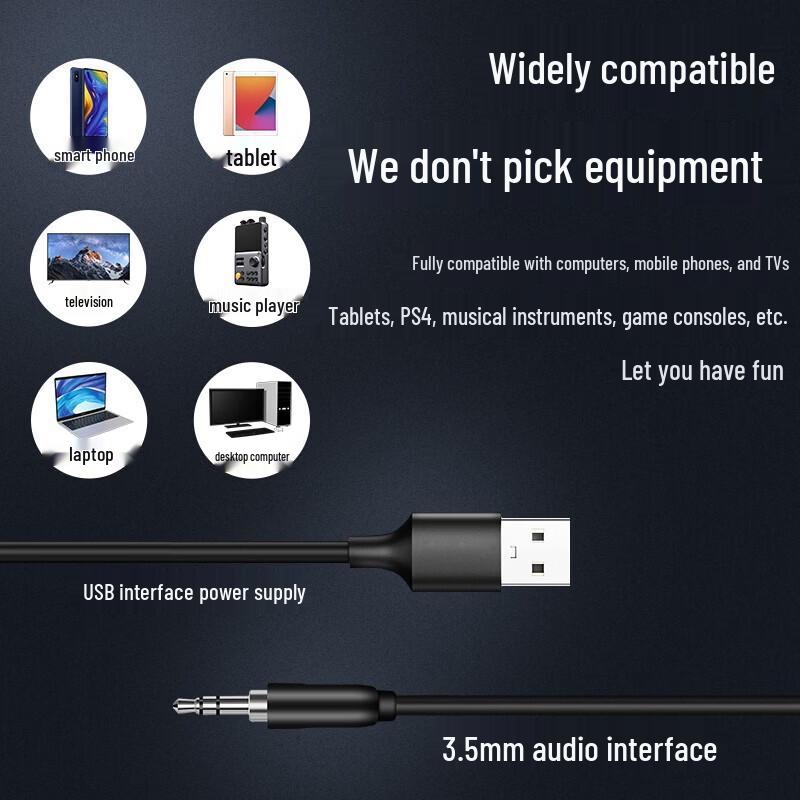 Newsmy BT60 Wired Desktop Speakers CN plug (adapter included)