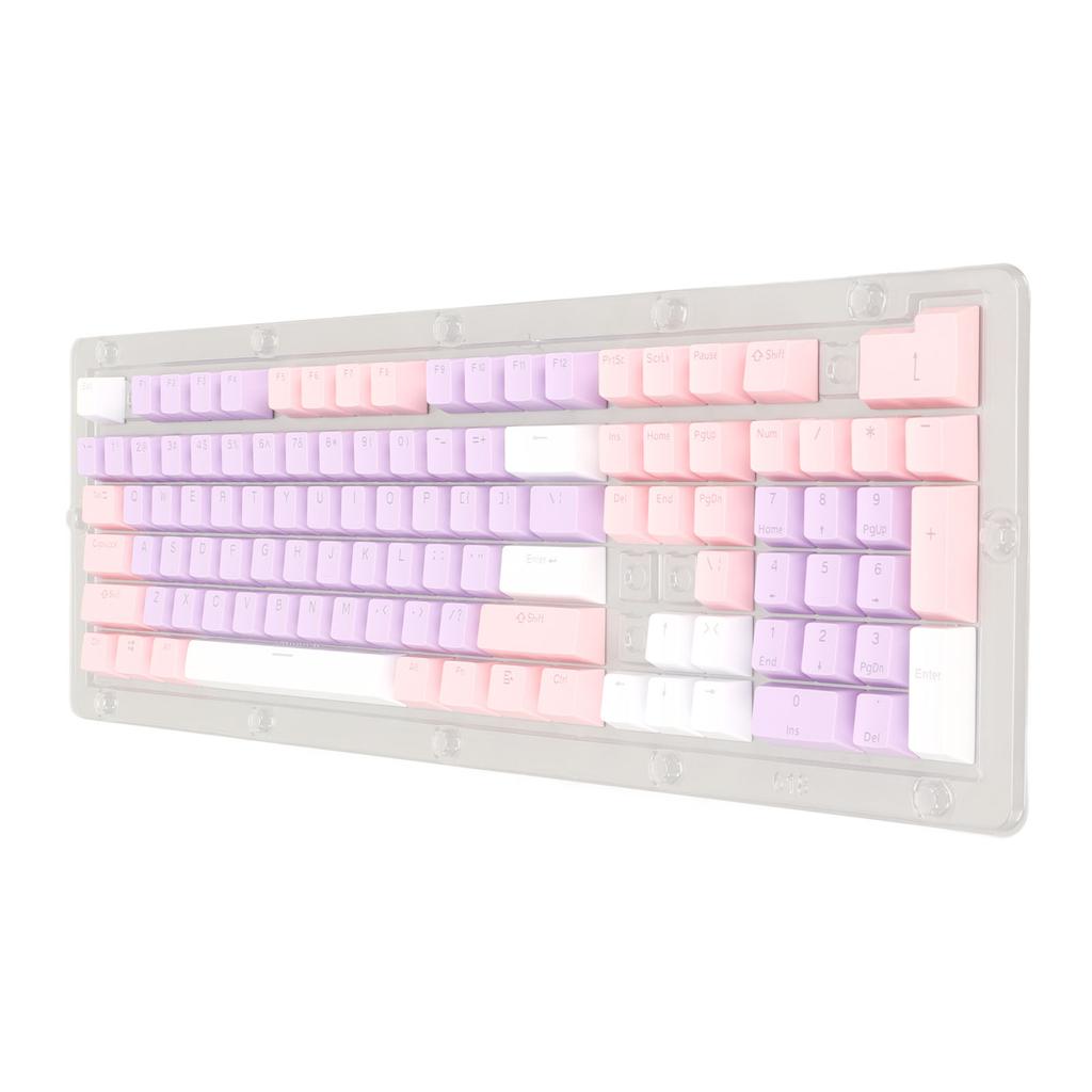 Keyboard Keycaps 108 Keys OEM Height Two Color Injection Molding Ergonomic   Mechanical Keyboard Keycaps