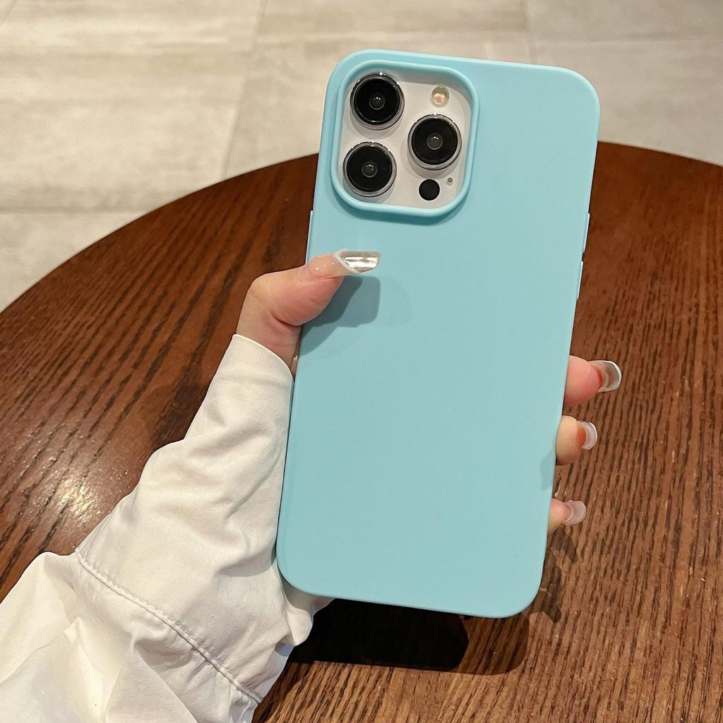Simple and High End Frosted Large Hole Apple 16 Mobile Phone Case Iphone15promax Protective Case 14pro13 12XR