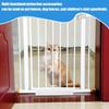 Stabilizzatore per Cancello per Cani Parapetto di Sicurezza Stabile Protettivo Recinzione Resistente all'Usura Estensioni per Cancello per Casa Soggiorno Camera da Letto