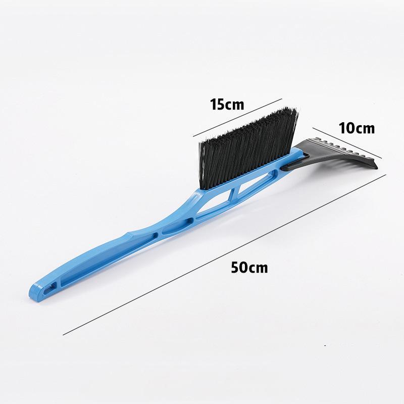 Double Head Car Snow Removal Shovel 2 In 1 Ice Scraper Snow Brush For Car Windshield Extra-Long Snow Shovel