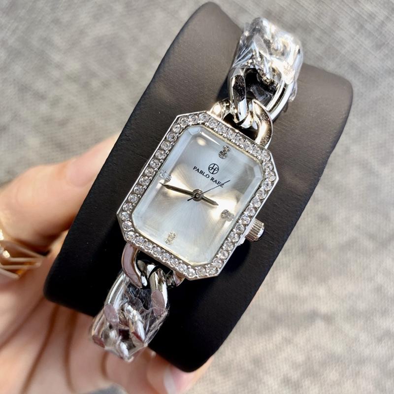 PABLO RAEZ Mode Luxus Uhr 100% Stahl Frauen Uhr Armbanduhr Quarz Hohe Qualität Uhren Geschenk