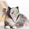 Yousheng Spooky Cat Mask Pets Screaming Ghost Cosplay Mask Creepy Ghost Cat Mask for Cosplay Halloween Costume Party Dress-up