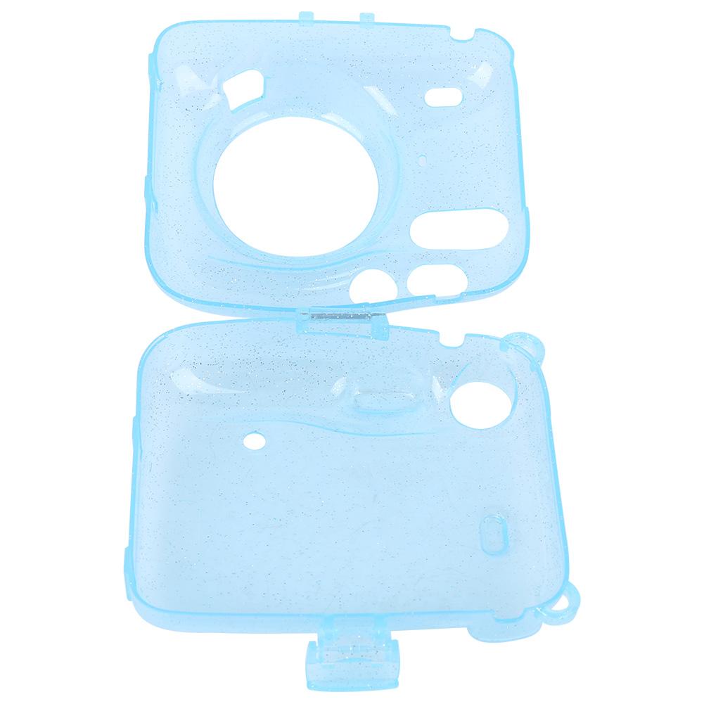 PVC Kamera Schutzhülle Abdeckung Shell Scratch Proof Antifall für Sofortbildkamera mini11(blau )