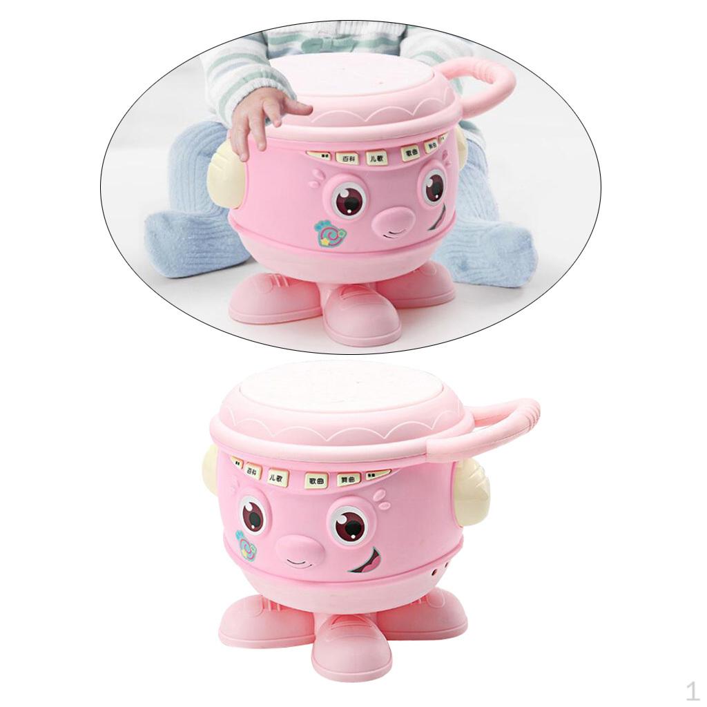 Baby Musical Toy, Kids Clap Music Drum, Electronic Learning Toys, Size 24.5x18.5cm