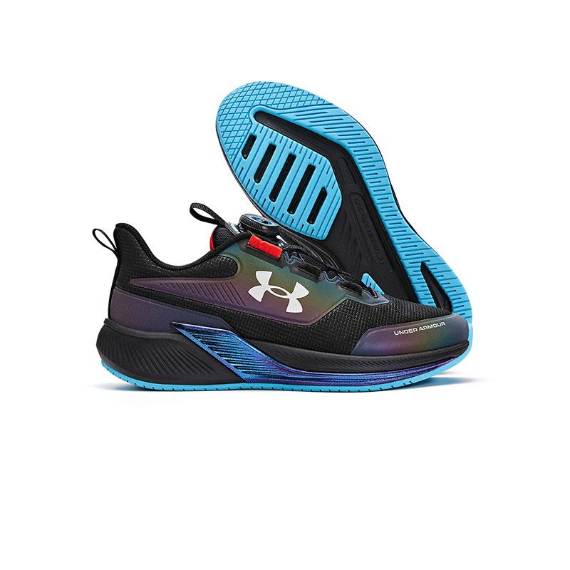 Under Armour Fabric Knob Thick Sole Sports Shoes Fashion Versatile Comfortable Physical Test Low Top Kids Running Shoes Kids Sneakers 2441104