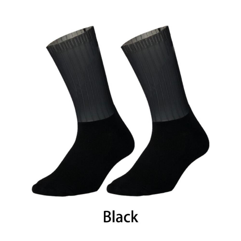 

Comfortable Anti-Slip Sports Socks Sweat-Absorbent Towel Bottom Socks Fitness Running чёрный