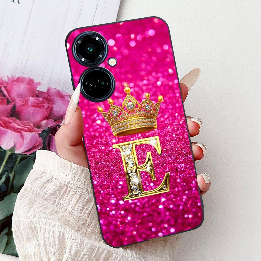 For Tecno Camon 19 Pro Case Shockproof Crown Letter Soft Silicone Funda for Tecno Camon19 Neo 19Pro Back Cover Camon 19NeoFundas