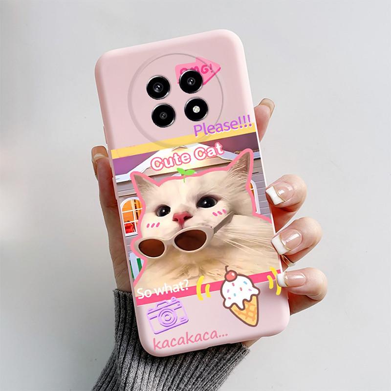 Case For Oppo Realme 13 Pro Funda Cute Cartoon Cat Dog Fox Silicone Soft Back Cover For Realme 13 Pro Plus 13pro 5G Phone Cases